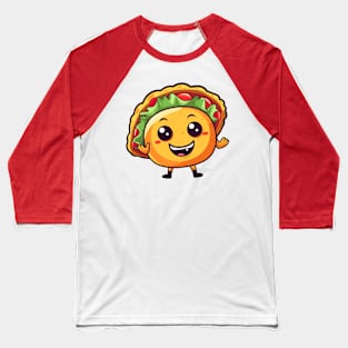 kawaii Taco T-Shirt cute potatofood funny Baseball T-Shirt